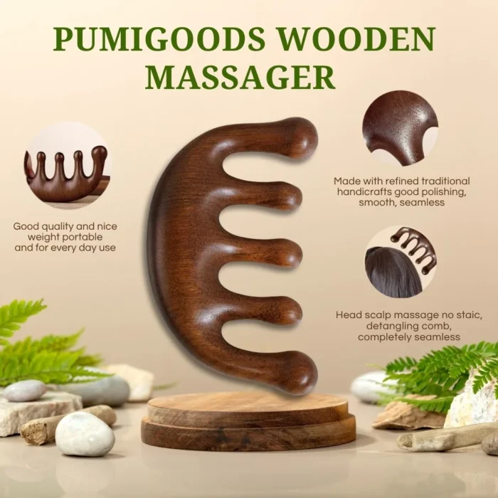 Wooden Scalp Massager - Image 2
