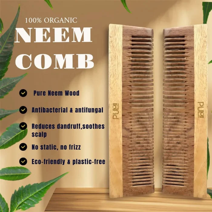 Neem Wood Comb - Image 5