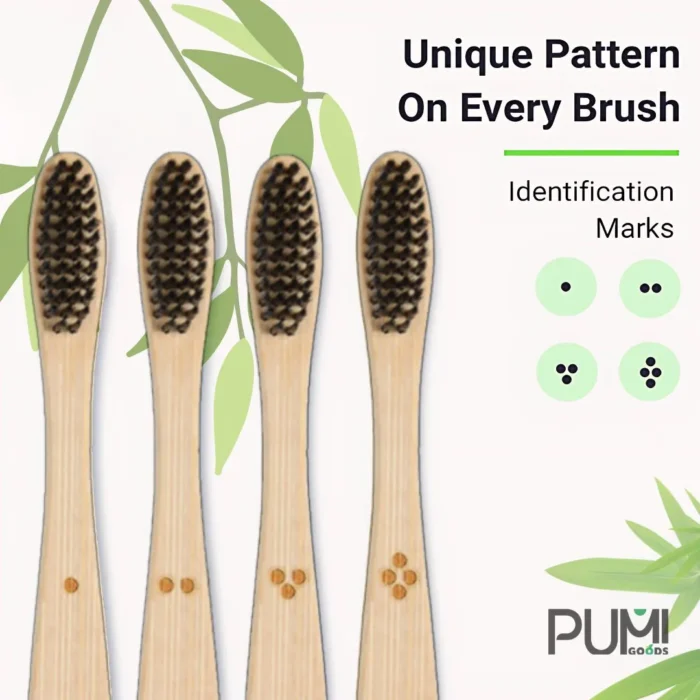 Bamboo Toothbrushes 10 Pack - Image 2