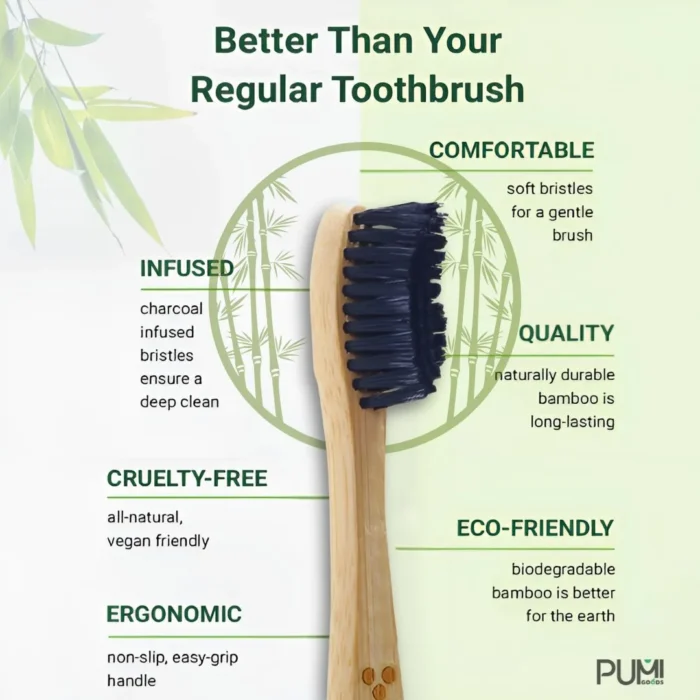Bamboo Toothbrushes 10 Pack - Image 3