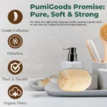 Egyptian Loofah Body Scrubber – 100% Natural [3-Pack] - Image 2