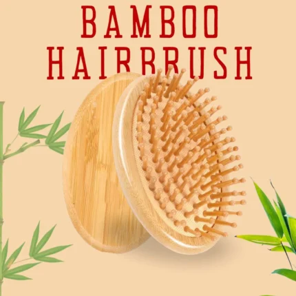 No handle Bamboo Hair Brush