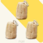 All-Natural Egyptian Loofah Sponges – 3-Pack