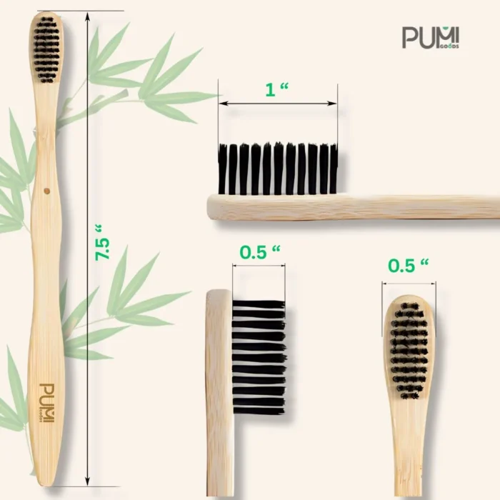 Bamboo Toothbrushes 10 Pack - Image 4